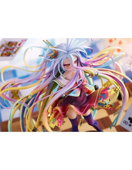 No Game No Life Estatua 1/7 Shiro Yuu Kamiya Art Works 28 cm