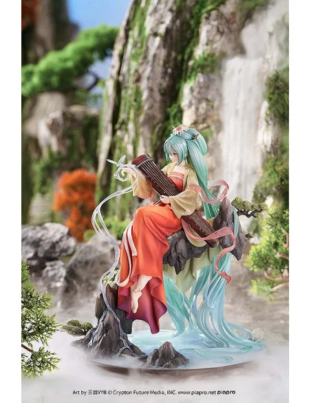 Character Vocal Series 01 Estatua 1/7 Hatsune Miku: Gao Shan Liu Shui Ver. 26 cm