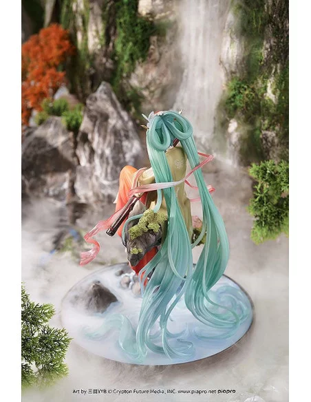 Character Vocal Series 01 Estatua 1/7 Hatsune Miku: Gao Shan Liu Shui Ver. 26 cm