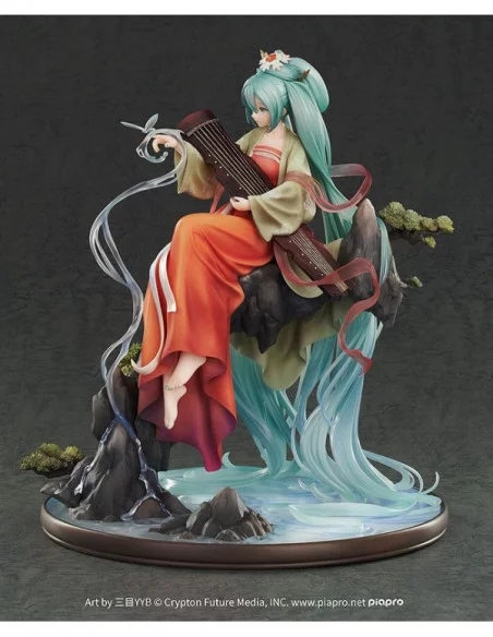 Character Vocal Series 01 Estatua 1/7 Hatsune Miku: Gao Shan Liu Shui Ver. 26 cm