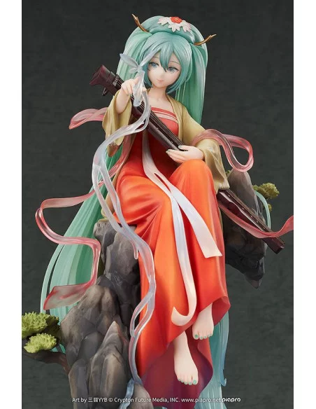 Character Vocal Series 01 Estatua 1/7 Hatsune Miku: Gao Shan Liu Shui Ver. 26 cm