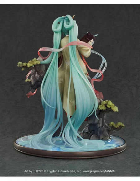 Character Vocal Series 01 Estatua 1/7 Hatsune Miku: Gao Shan Liu Shui Ver. 26 cm