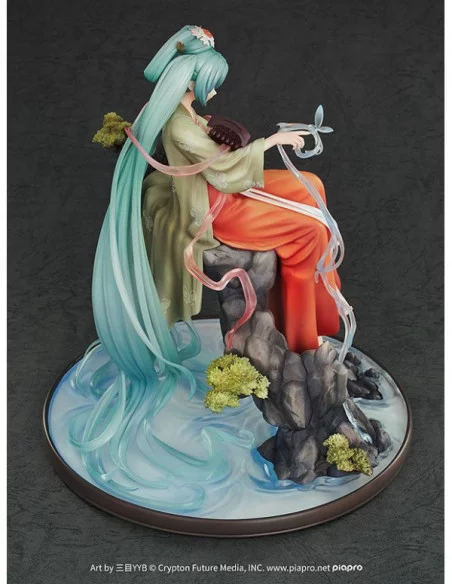 Character Vocal Series 01 Estatua 1/7 Hatsune Miku: Gao Shan Liu Shui Ver. 26 cm