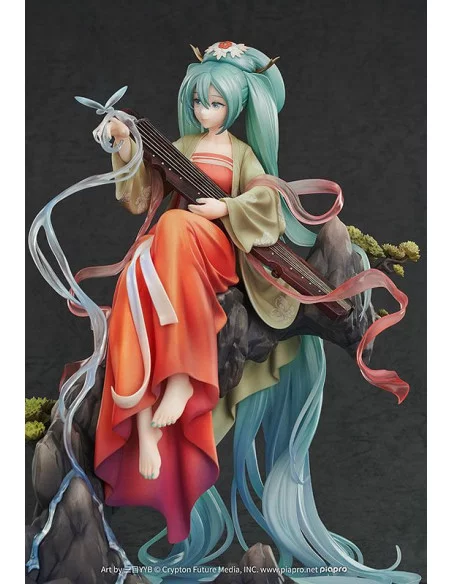 Character Vocal Series 01 Estatua 1/7 Hatsune Miku: Gao Shan Liu Shui Ver. 26 cm