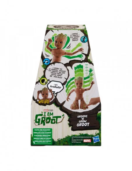 Guardianes de la Galaxia Figura interactivo Groove 'N Grow Groot 34 cm