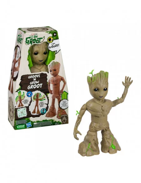 Guardianes de la Galaxia Figura interactivo Groove 'N Grow Groot 34 cm