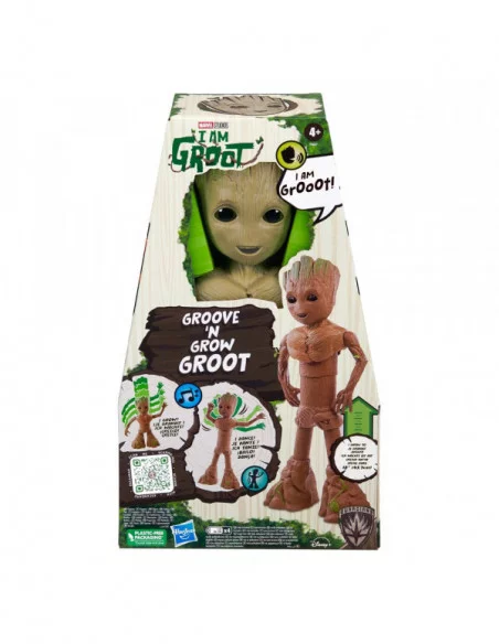 Guardianes de la Galaxia Figura interactivo Groove 'N Grow Groot 34 cm