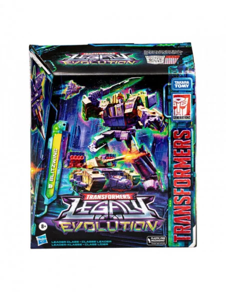 Transformers Generations Legacy Evolution Leader Class Figura Blitzwing 18 cm