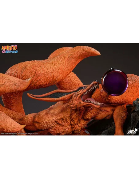 Naruto Shippuden Estatua 1/8 Battle of Destiny Namikaze Minato vs Kurama 59 cm