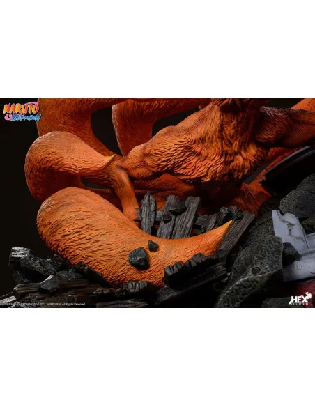 Naruto Shippuden Estatua 1/8 Battle of Destiny Namikaze Minato vs Kurama 59 cm