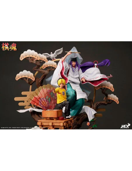 Hikaru no Go Estatua 1/6 Shindou Hikaru & Fujiwara no Sai: The Divine Move 52 cm