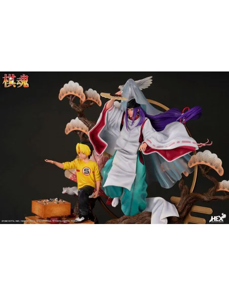 Hikaru no Go Estatua 1/6 Shindou Hikaru & Fujiwara no Sai: The Divine Move 52 cm