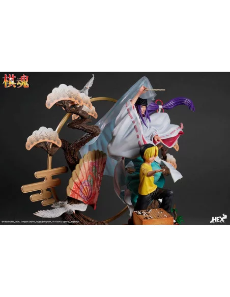 Hikaru no Go Estatua 1/6 Shindou Hikaru & Fujiwara no Sai: The Divine Move 52 cm