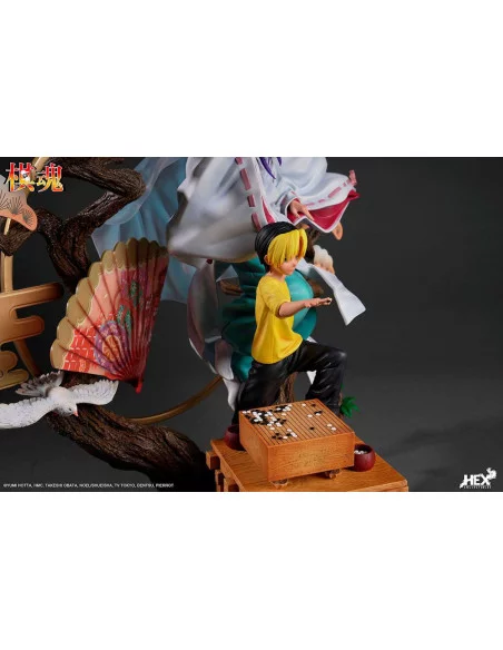 Hikaru no Go Estatua 1/6 Shindou Hikaru & Fujiwara no Sai: The Divine Move 52 cm