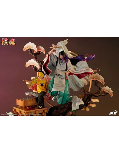 Hikaru no Go Estatua 1/6 Shindou Hikaru & Fujiwara no Sai: The Divine Move 52 cm