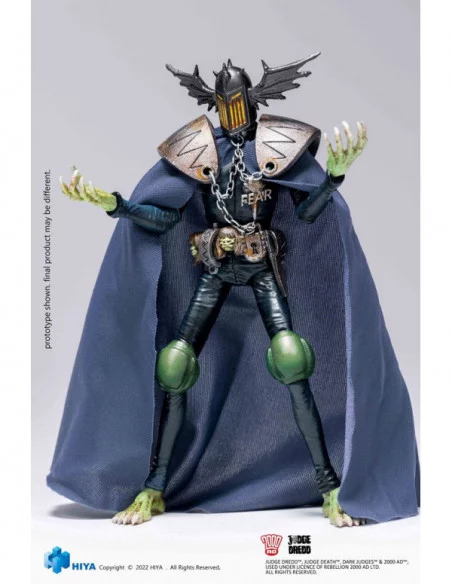 2000 AD Figura 1/18 Exquisite Mini Judge Fear 10 cm