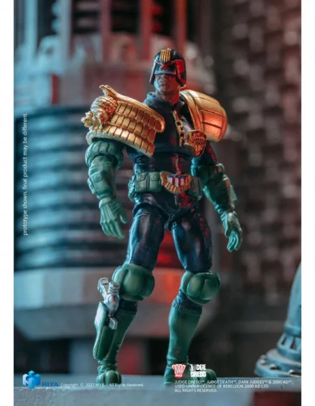 2000 AD Figura 1/18 Exquisite Mini Judge Giant 10 cm