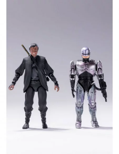 Robocop 3 Figuras 1/18 Robocop VS Otomo 10 cm