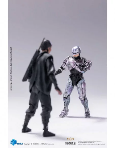 Robocop 3 Figuras 1/18 Robocop VS Otomo 10 cm