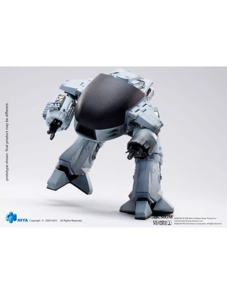 Robocop Figura con sonido Exquisite Mini 1/18 Battle Damaged ED209 15 cm