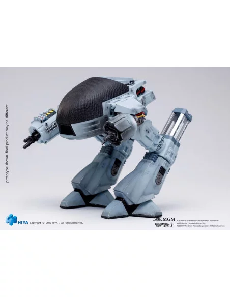 Robocop Figura con sonido Exquisite Mini 1/18 Battle Damaged ED209 15 cm