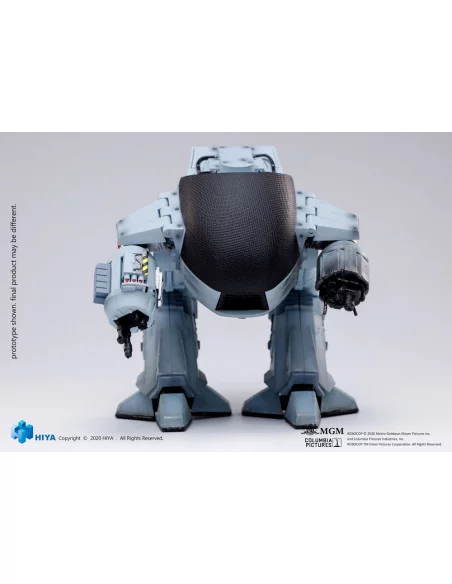 Robocop Figura con sonido Exquisite Mini 1/18 Battle Damaged ED209 15 cm