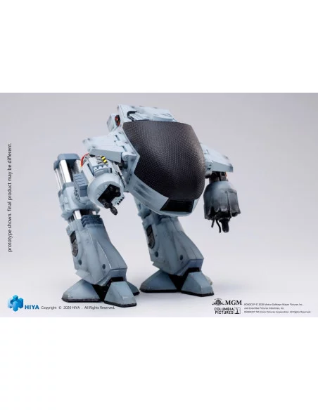 Robocop Figura con sonido Exquisite Mini 1/18 Battle Damaged ED209 15 cm