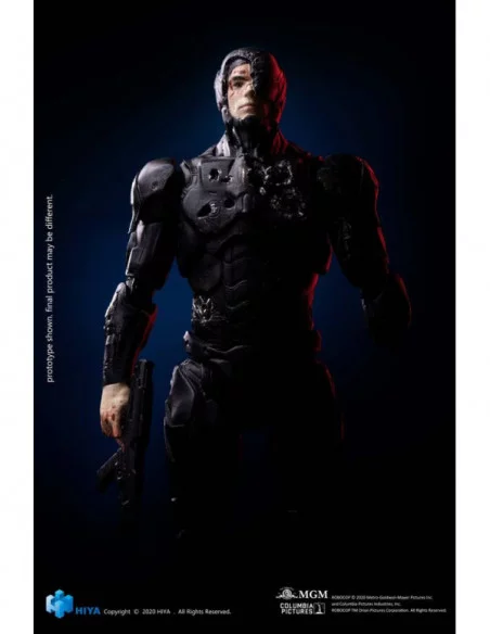 Robocop 2014 Figura Exquisite Mini 1/18 Robocop Battle Damage 10 cm