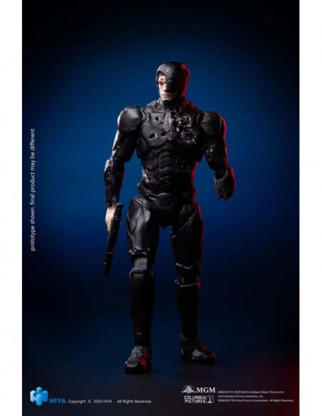 Robocop 2014 Figura Exquisite Mini 1/18 Robocop Battle Damage 10 cm