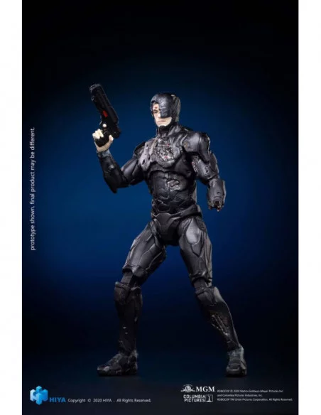 Robocop 2014 Figura Exquisite Mini 1/18 Robocop Battle Damage 10 cm