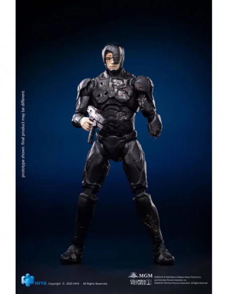 Robocop 2014 Figura Exquisite Mini 1/18 Robocop Battle Damage 10 cm