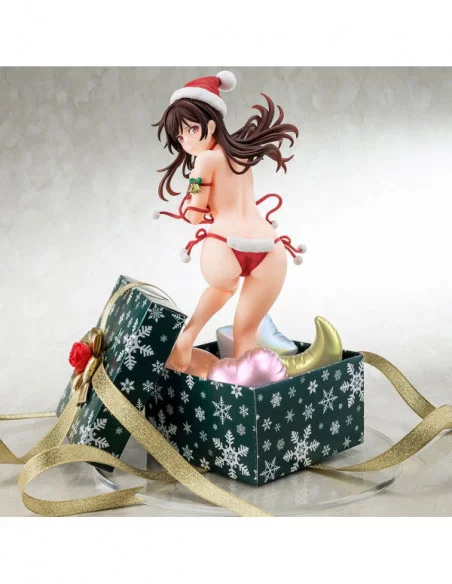 Rent-A-Girlfriend Estatua PVC 1/6 Mizuhara Chizuru in a Santa Claus Bikini De Fluffy 24 cm