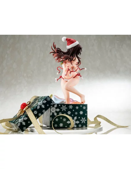 Rent-A-Girlfriend Estatua PVC 1/6 Mizuhara Chizuru in a Santa Claus Bikini De Fluffy 24 cm