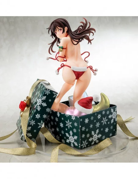 Rent-A-Girlfriend Estatua PVC 1/6 Mizuhara Chizuru in a Santa Claus Bikini De Fluffy 24 cm