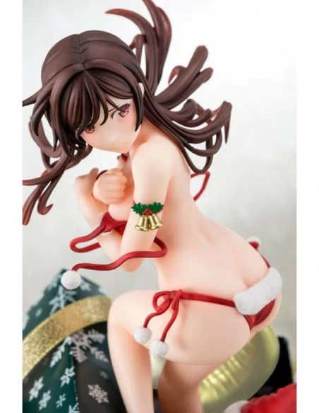 Rent-A-Girlfriend Estatua PVC 1/6 Mizuhara Chizuru in a Santa Claus Bikini De Fluffy 24 cm