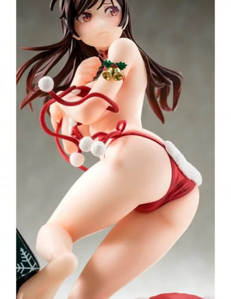 Rent-A-Girlfriend Estatua PVC 1/6 Mizuhara Chizuru in a Santa Claus Bikini De Fluffy 24 cm