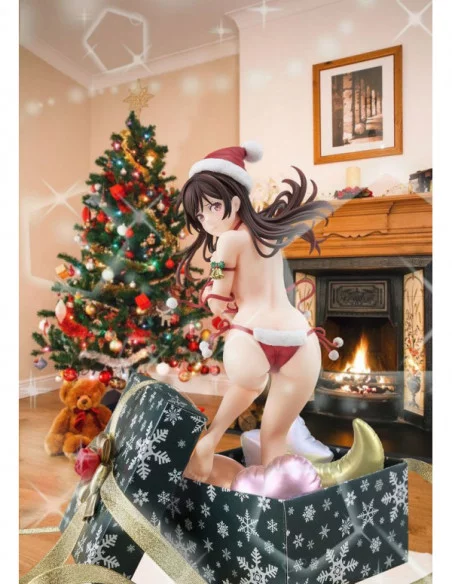 Rent-A-Girlfriend Estatua PVC 1/6 Mizuhara Chizuru in a Santa Claus Bikini De Fluffy 24 cm