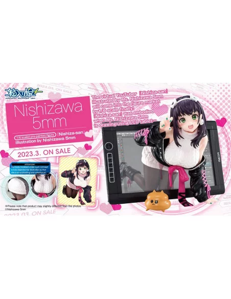 Original Character Estatua PVC 1/6 Nishiza-san Illustration by Nishizawa 18 cm