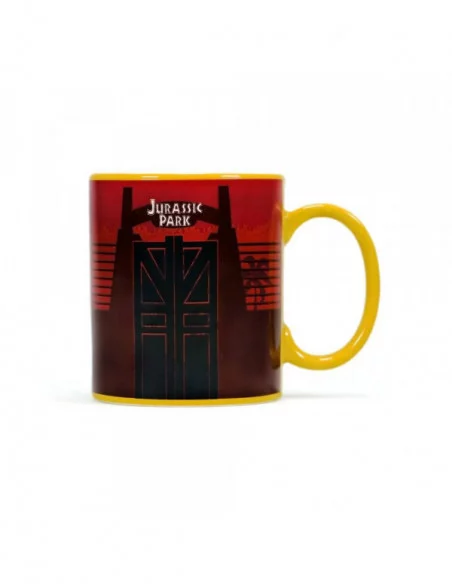 Jurassic Park Taza con efecto térmico Gates