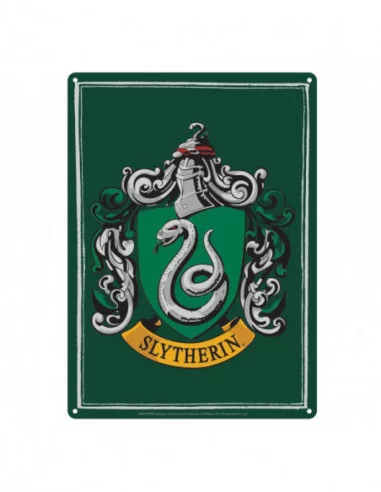 Harry Potter Placa de Chapa Slytherin 21 x 15 cm