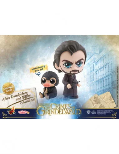 Animales fantásticos: los crímenes de Grindelwald Minifiguras Cosbaby (S) Albus Dumbledore & Niffler 10 cm