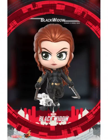 Black Widow Minifigura Cosbaby (S) Black Widow 10 cm