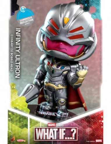 ¿Qué pasaría si...? Minifigura Cosbaby (S) Infinity Ultron 10 cm