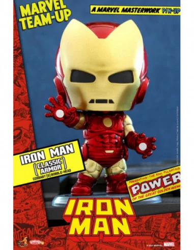 Marvel Comics Minifigura Cosbaby (S) Iron Man (Classic Armor) 10 cm