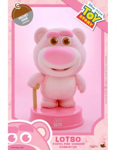 Toy Story 3 Minifigura Cosbaby (S) Lotso (Pastel Pink Version) 10 cm