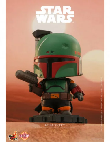 Star Wars: The Mandalorian Minifigura Cosbi Boba Fett Black 8 cm