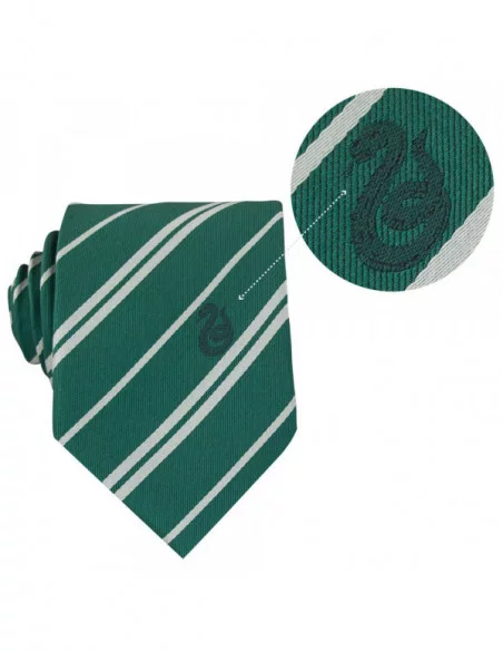 Harry Potter Set Deluxe de Corbata & Pin Slytherin