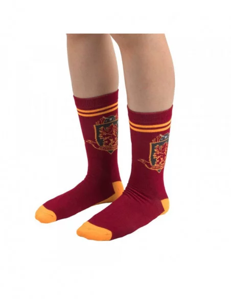 Harry Potter Pack de 3 Pares de calcetines Gryffindor