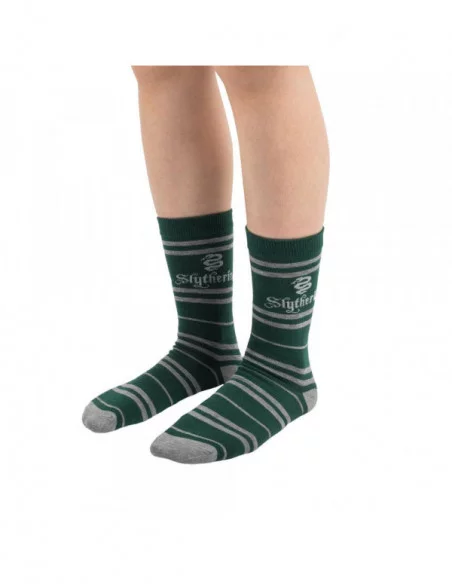 Harry Potter Pack de 3 Pares de calcetines Slytherin