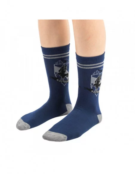 Harry Potter Pack de 3 Pares de calcetines Ravenclaw